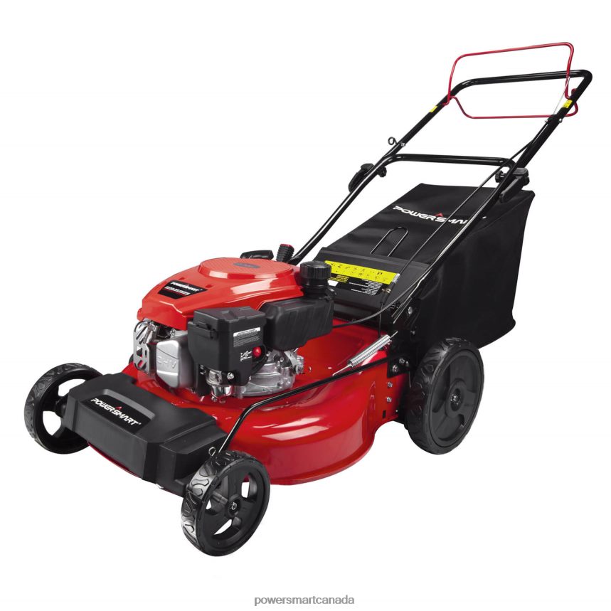 Upgrade 21 170cc Gas Self Propelled Lawn Mower Red DB8621AS PowerSmart J8T0F832 Lawn Mowers J8T0F832 PowerSmart Canada Built to Last Buy quality PowerSmart 24 snowblower